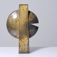 Otto Natzler Split Disc Sculpture, 22.5H - Sold for $3,456 on 05-24-2025 (Lot 93).jpg